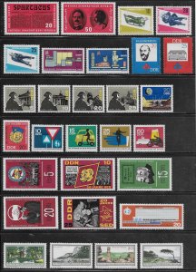 Germany GDR 1966 Year set MH