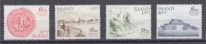 Iceland    #628-31      mnh     cat $3.85