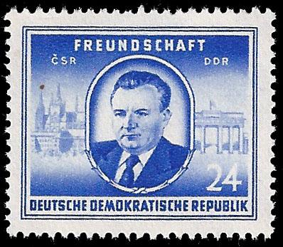 Germany DDR 1952 Sc 99 MLH