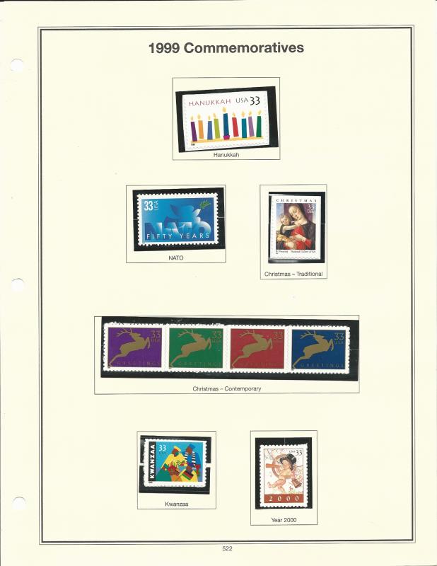 United States 1999 Commemoratives