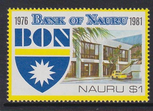 Nauru 1981 Bank 0f Nauru Scott (231) MNH