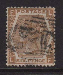 GB 1872 Victoria SG 123 PL11 FU #c218.2