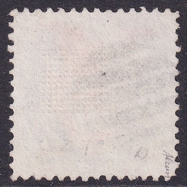 US Scott 121, 1869 Shield, Eagle and Flags, 30c ultramarine, VF USED *Certified*
