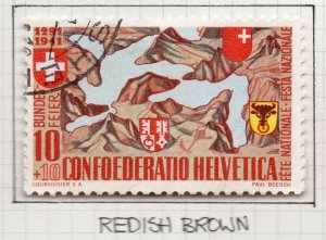 Switzerland 1941 Pro Patria Issue Fine Used 10c. NW-209680