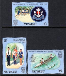 Tuvalu 204-206 Boys Brigade MNH VF