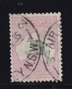 Australia Scott # 127 F-VF used neat cancel cv $ 225 ! see pic !