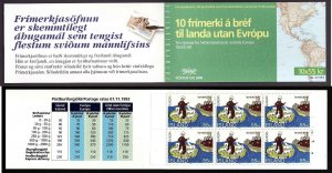 Iceland-Sc#781-unused NH booklet-Europa-St Brendan-1994-to show all 10