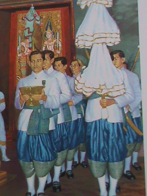 ​THAILAND STAMP-1996-SC#1664a KING BHUMIBOL ADULYADEJ ACCESSION TO THE THRONE