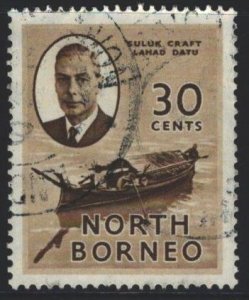 North Borneo Sc#253 Used