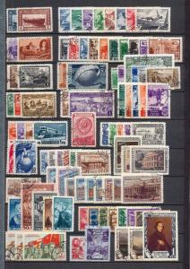 RUSSIA 1940s/50s Used+Sheets Collection(Appx 850+Items) High Value KM818