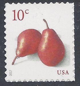 #5178 10c Red Pears 2017 Mint NH