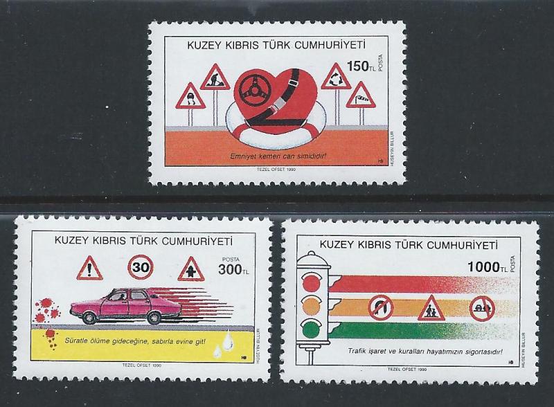 Turkish Rep. of Northern Cyprus #284-6 NH Traffic Safety