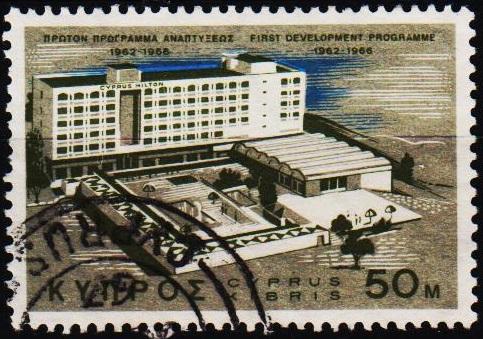 Cyprus.1967 50m S.G.300 Fine Used