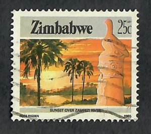 Zimbabwe #506 used single