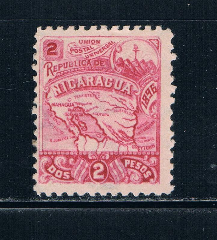 Nicaragua 89H MLH Map of Nicaragua (N0181)