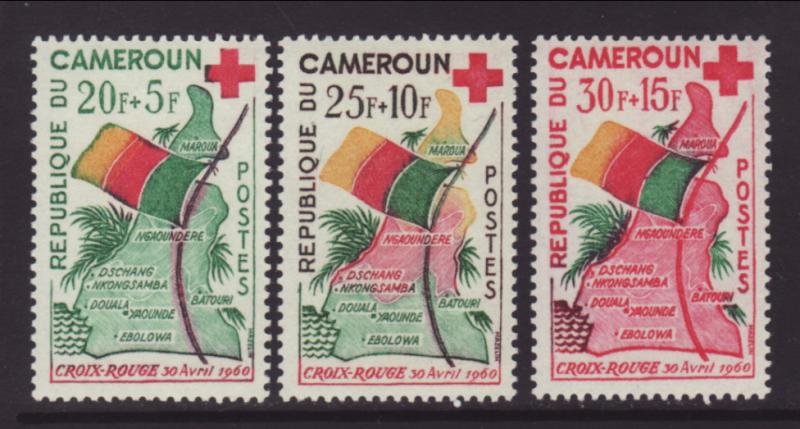 Cameroun B30-B32 Flag MNH VF