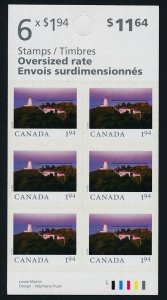 Canada 3227a Booklet MNH Swallowtail Lighthouse, Grand Manan Island
