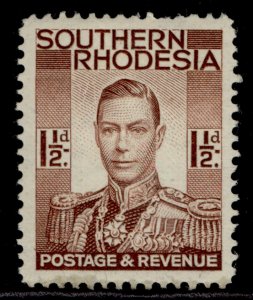 SOUTHERN RHODESIA GVI SG42, 1½d red-brown, M MINT. 