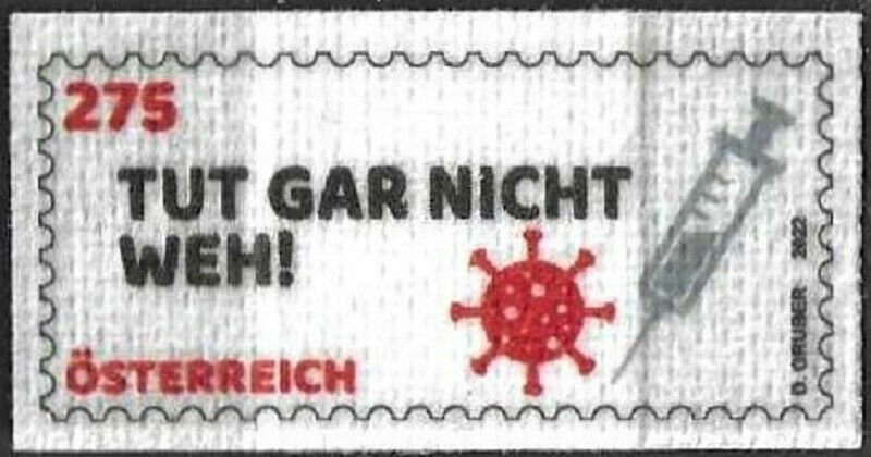 2022 Austria Corona Pandemic, Sticking Plaster Stamp, BRANDNEW! ORDER NOW!! 