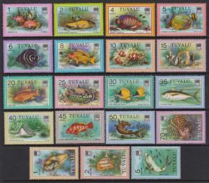 Tuvalu 1979 Fish 96-113 MNH