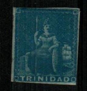 Trinidad Scott 3a Mint hinged, fine (Catalog Value $175.00)