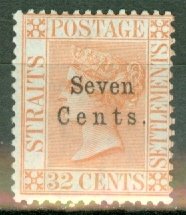 JE: Straits Settlements 22 mint CV $180