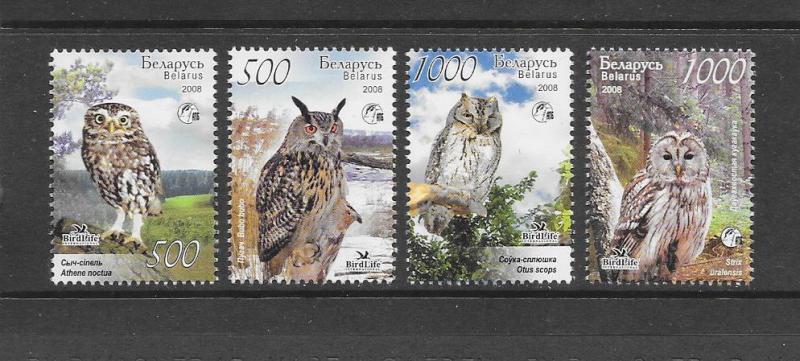OWLS - BELARUS #682-83  MNH