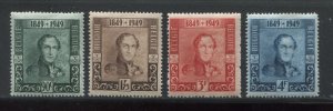 Belgium 1949 set mint o.g. hinged