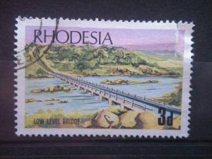 RHODESIA, 1969, used 3p, Scott 271, Bridges