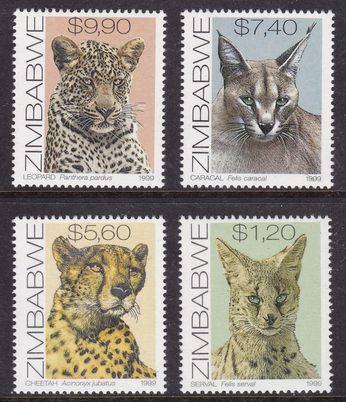 Zimbabwe,  Fauna, Animals MNH  / 1999