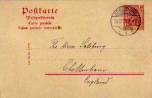 Germany, Government Postal Card