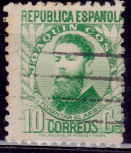 Spain, 1931-32, Joaquin Costa, 10c, sc#517a, used