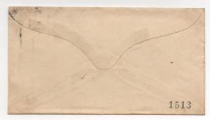 US Cover Scott #64b Tied By Black CDS Cancel to Salem Ohio