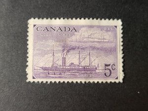 CA S#312 U-VF $0.05 09/24/1951 - Stamp Centenary - Steamships of 1851 and 1951