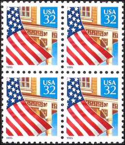 2897 Mint,OG,NH... Block of 4... SCV $3.00