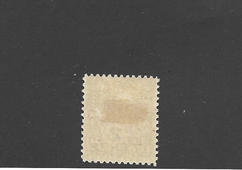 Canada Scott 140 2-cent George V surcharge Unused Hinged 2016 cv $27.50