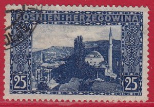 Bosnia & Herzegovina - 1906 - Scott #37 - used - Sarajevo