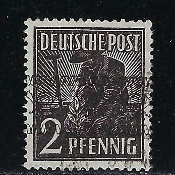 Germany AM Post Scott # 600, used