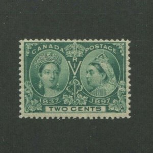 1897 Canada Postage Stamp #52 Mint Never Hinged F/VF Creased Gum