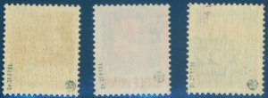 German Occupied Italian Ionian Island Zante 1II-3II MNH Set Expertized 92936