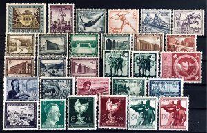 Third Reich: Small Lot Mint Stamps