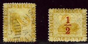 Western Australia SC#29 Used & 55 Mint Fine..Fill key spots!!