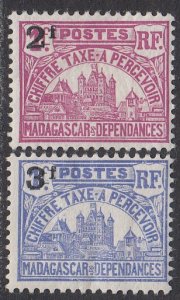 Madagascar J18-J19 MH CV $1.80