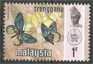 TRENGGANU, 1971, MH 1c, Butterfly Scott 96