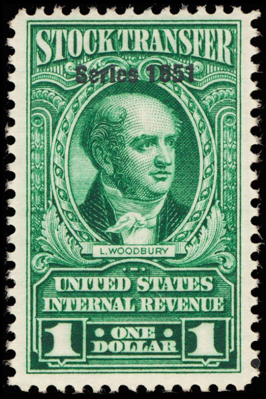 U.S. REV. DATED GREENS RD349  Mint (ID # 117560)