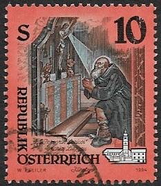 Austria - # 1605 - Saint Peregrinus - used (2)