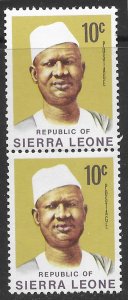Sierra Leone #427 pair MNH 1972