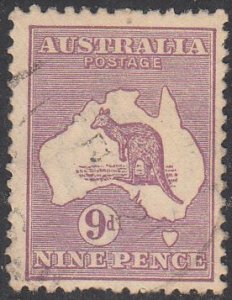 australia scott no 50 used  wmk 10