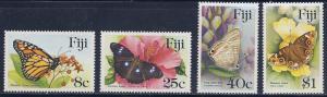 Fiji Scott #'s 523 - 526 MNH