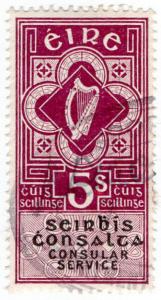 (I.B) Ireland Revenue : Consular Service 5/-